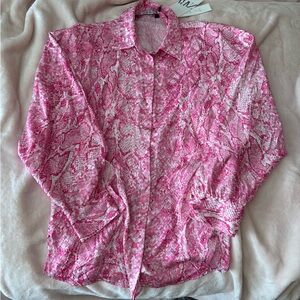 Zara Women’s Button-Up Blouse